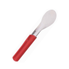 Spatola Professionale da Gelateria 30 cm in Acciaio Inox 18/10 con Manico Rosso