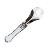 Spatola Professionale Gelato in Acciaio Inox 18/10 con Manico Trasparente 26 cm - 6 pezzi Neutro