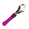 Spatola Professionale Gelato in Acciaio Inox 18/10 con Manico Trasparente 26 cm - Fucsia