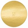 Vassoio Tondo Liscio Ø 24 cm Oro/Nero – Cartone da 5 kg