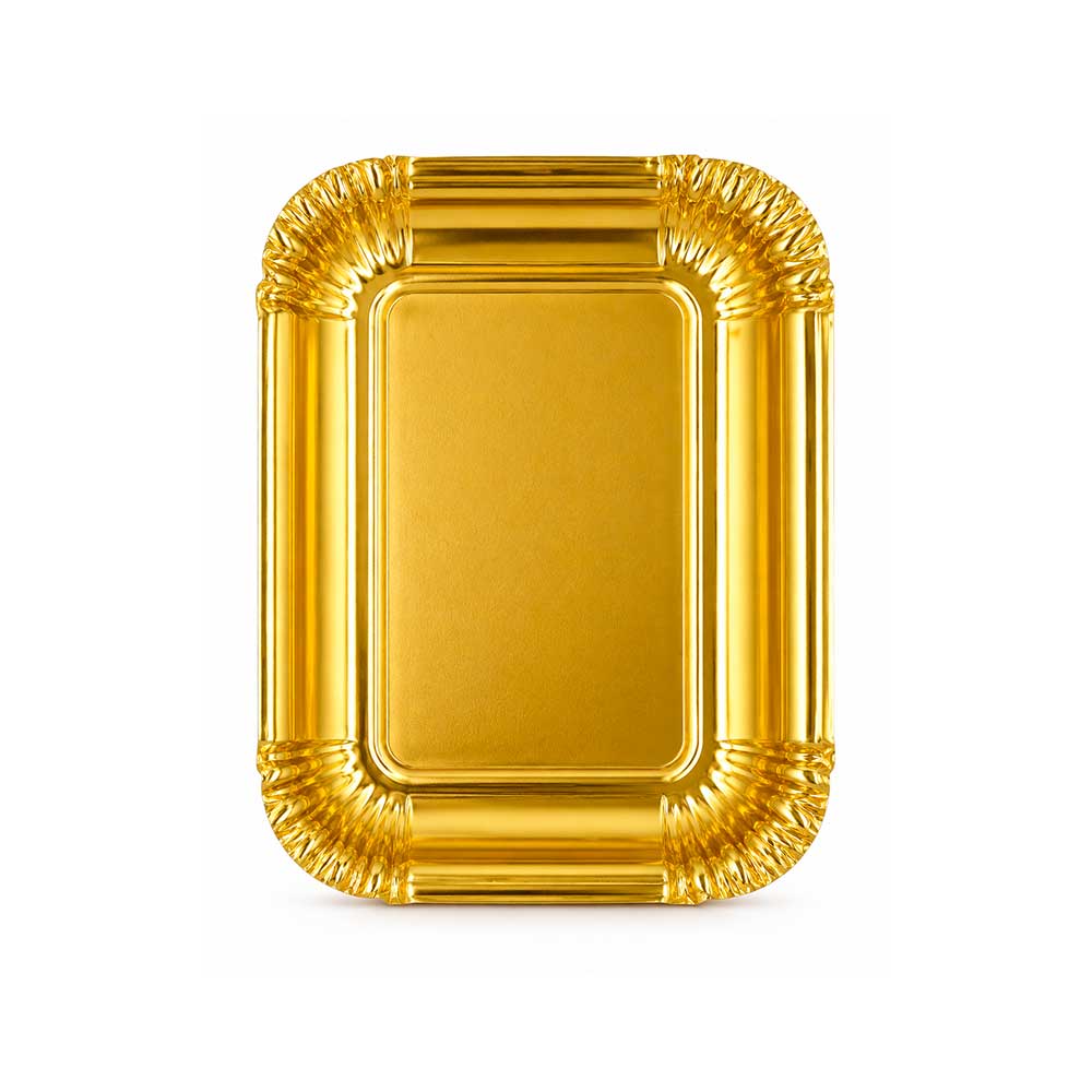 Vassoio Portapaste 13×17 cm Oro n° 1 – Cartone da 5 kg