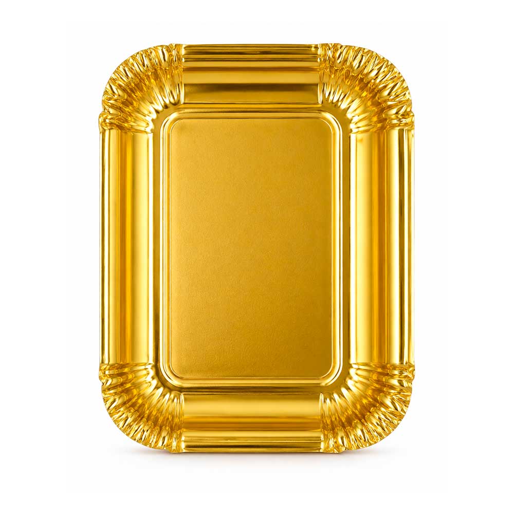 Vassoio Portapaste 19x27 cm Oro n° 4 – Cartone da 5 kg