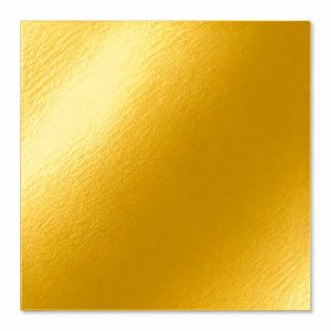 Vassoio Quadrato Liscio 28×28 cm Oro/Nero – Cartone da 5 kg