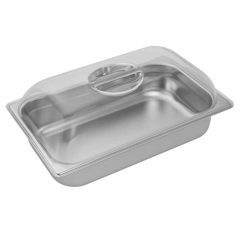 Copertura Trasparente Alta per Vaschetta Gelato 36×25 cm – Policarbonato Alimentare H 8 cm