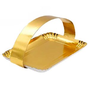 Striscia 5X70 cm Oro – Striscia in Cartone Dorato per Confezionamento
